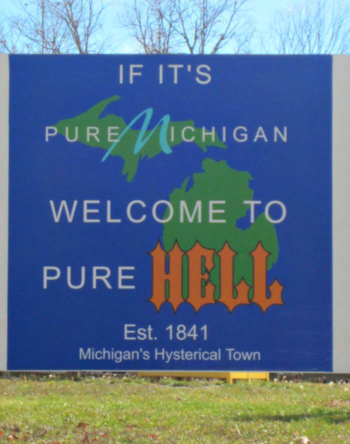 Hell Michigan Freezes Over